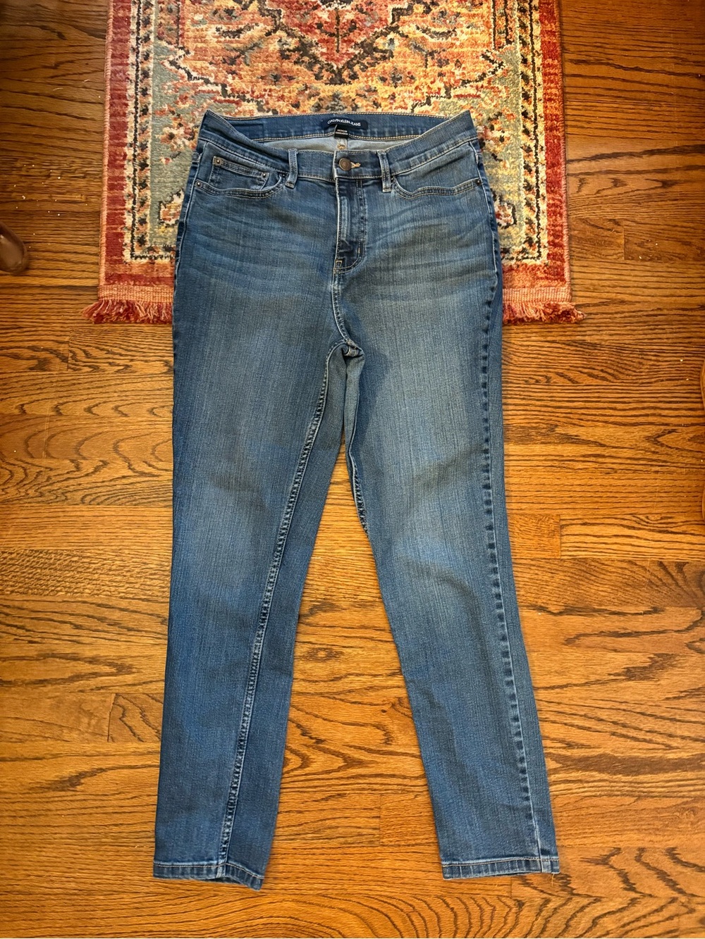 Calvin Klein High-Rise Blue Women’s Jeans skinny size 10 medium wash